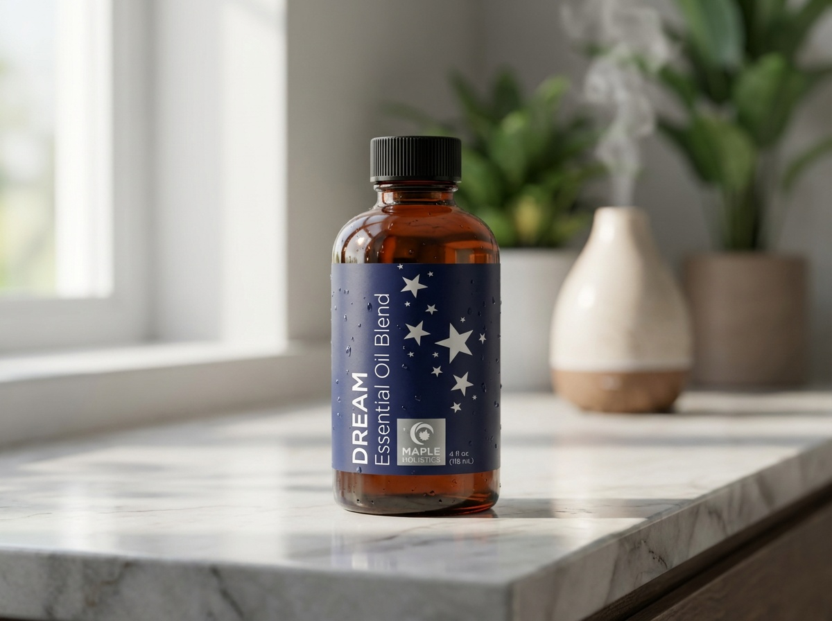 Dream Sleep Aromatherapy Blend – Calming Essential Oil (2oz) – Sleep Aid / Sleeping Pills Alternatives.